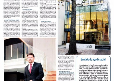 Mutual de Seguros Concepción en diario El Sur