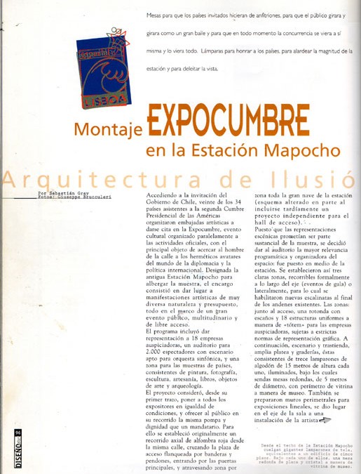 REVISTA DISEÑO, MAYO 1998