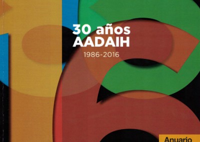 Anuario 2016 AADAIH